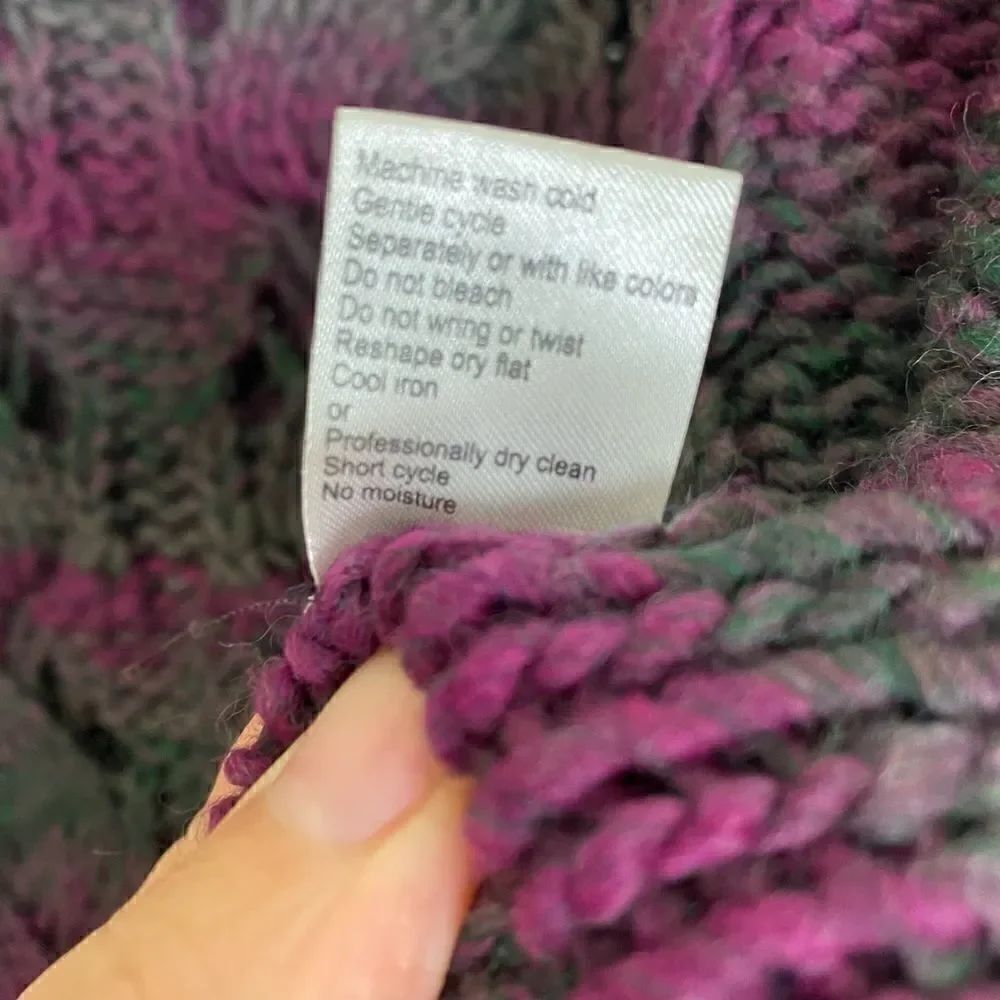 Lola’s Made In Italy | Wool Open Knit Sweater | S - Picture 7 of 9